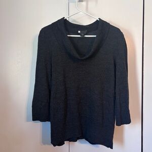 Carole Little 100% Merino Wool Cowl Sweater
